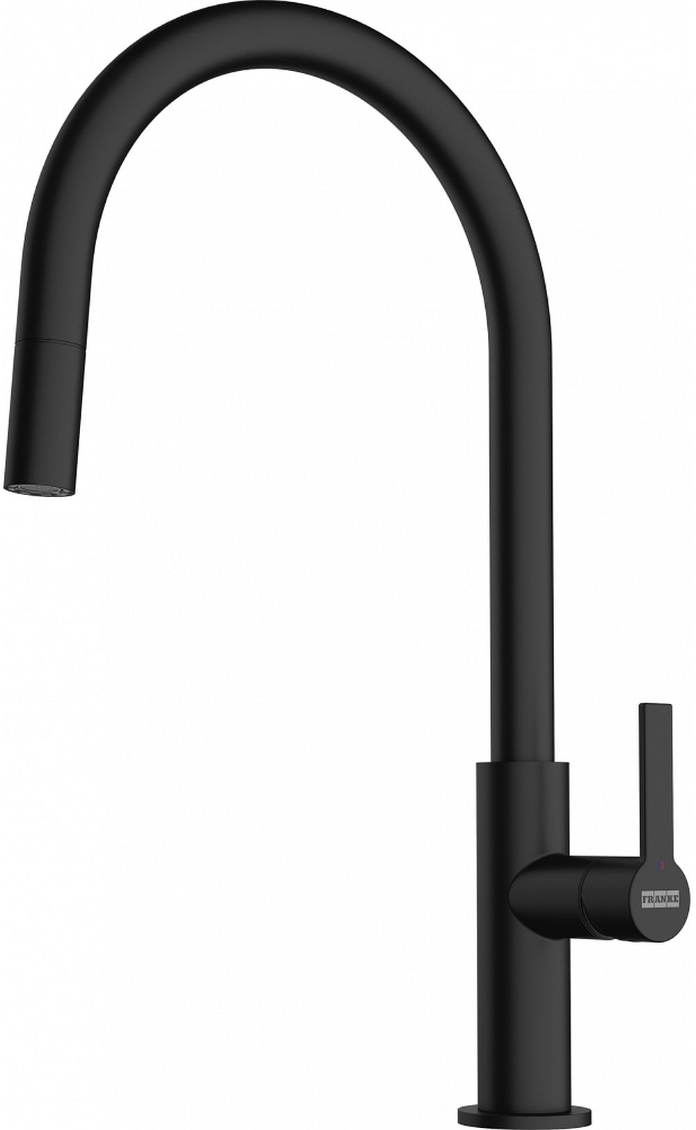 Franke Maris Slim J Pull-Out Küchenarmatur Stehend schwarz 115.0728.389