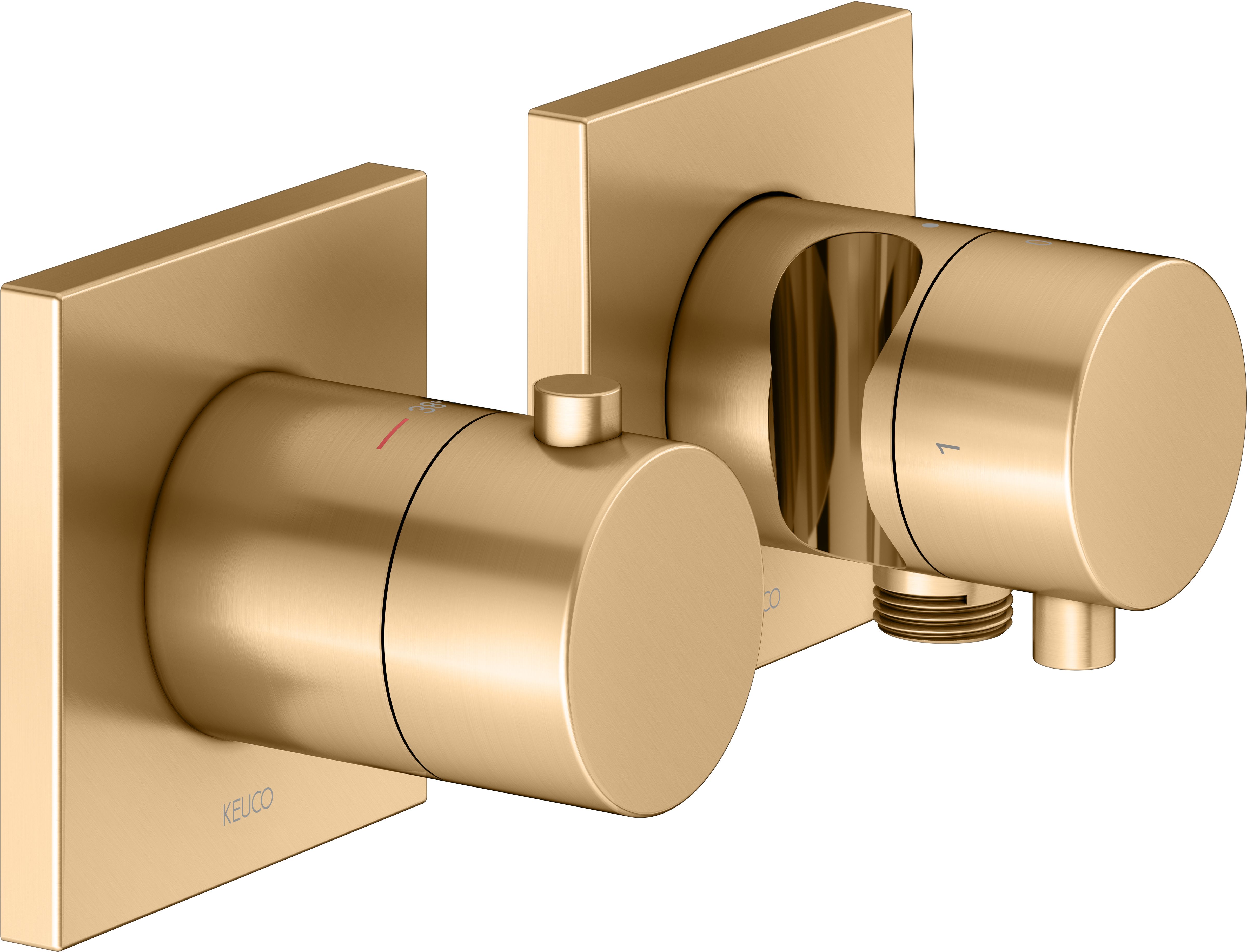 Keuco Edition 11 Duschbatterie Unterputz mit Thermostat || 51153251222