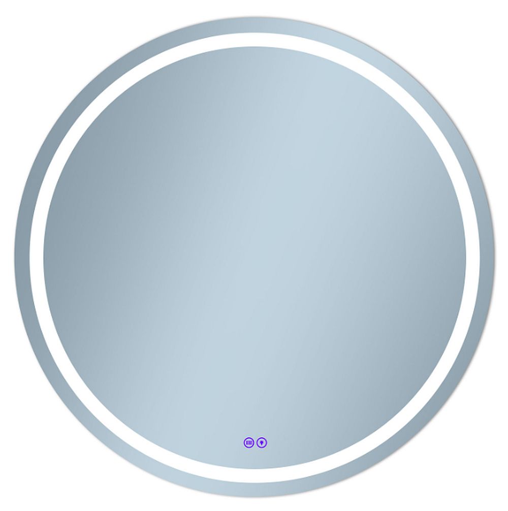 Venti Faro Spiegel 80x80 cm rund mit Beleuchtung mit Spiegelheizung 5905951180397