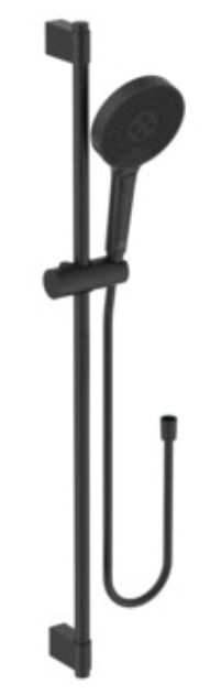 Ideal Standard Idealrain Duschset Wandmontage schwarz A7898XG