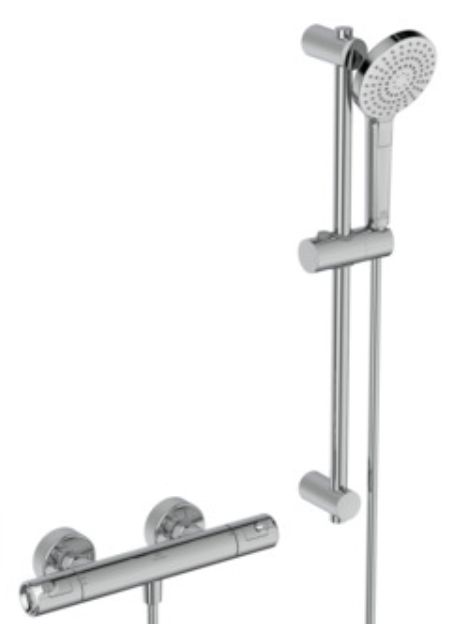 Ideal Standard Ceratherm Duschbatterie Wandmontage mit Thermostat chrom A7217AA