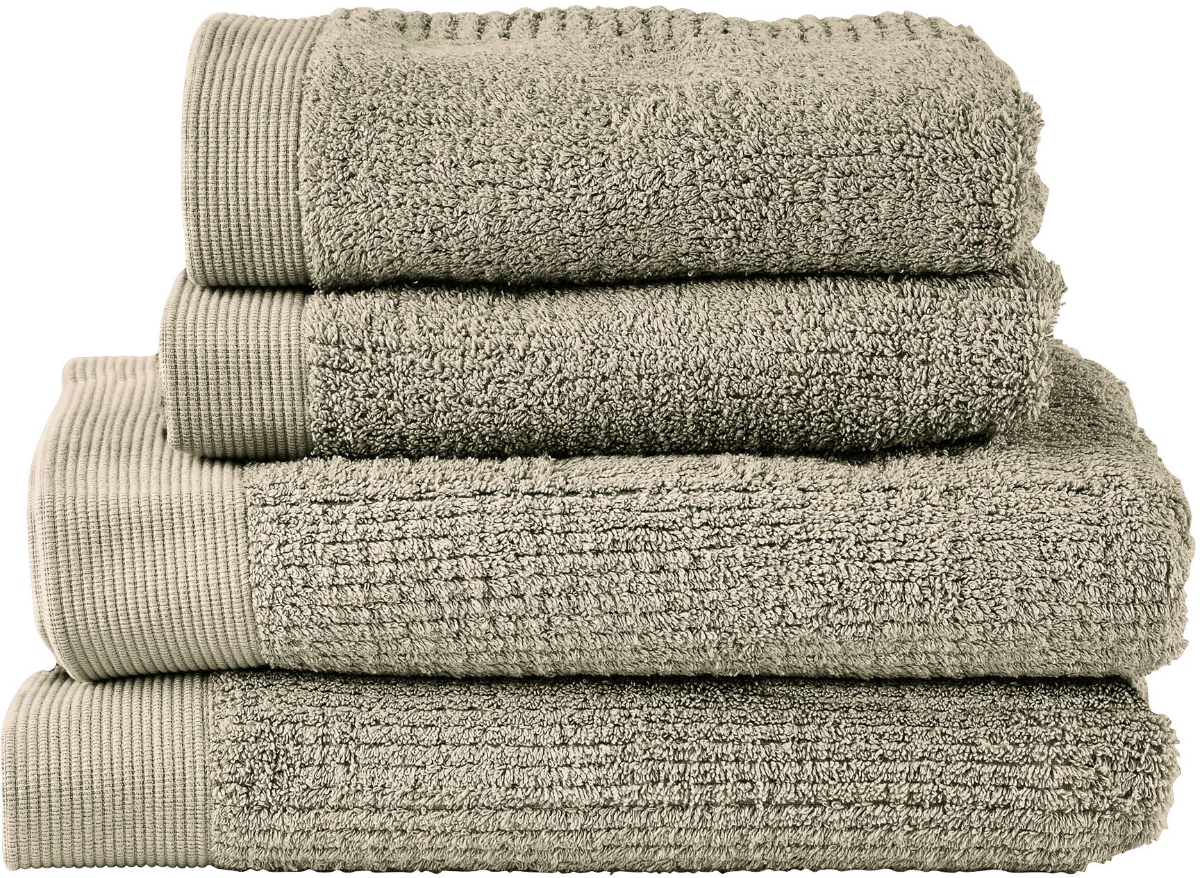 Zone Denmark Classic Handtuchset 140x70 cm Baumwolle grün 25481