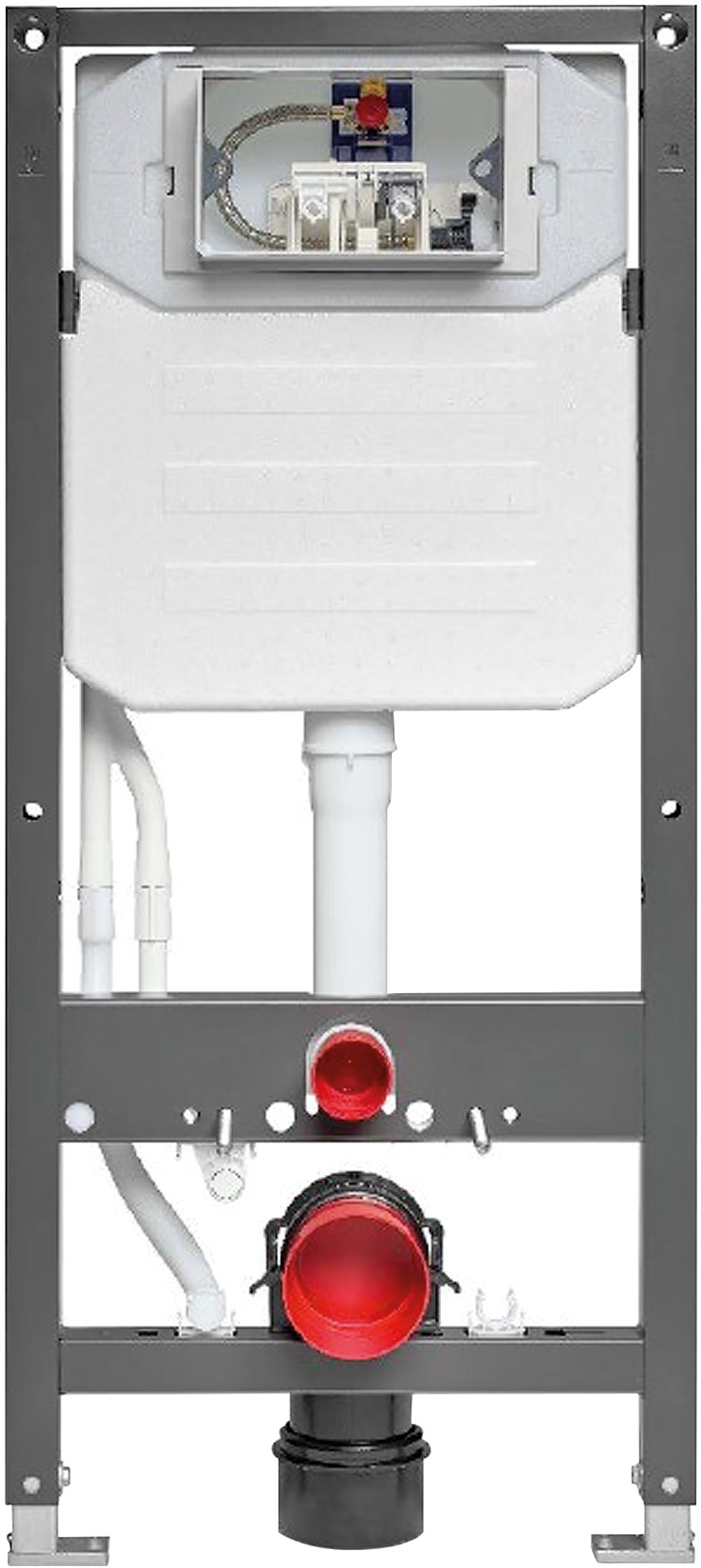 Kludi Unifix Unterputzrahmen in der hängenden Schüssel 79300