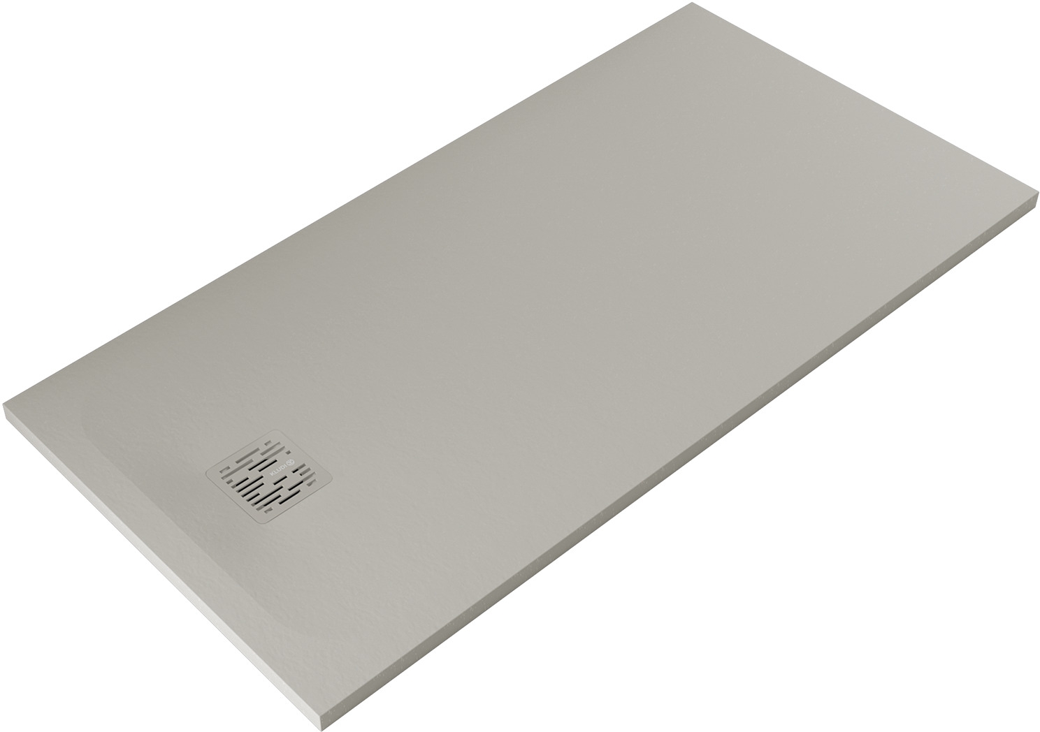 Kludi Terra Rechteckige Duschwanne 140x70 cm grau 08DW01O2