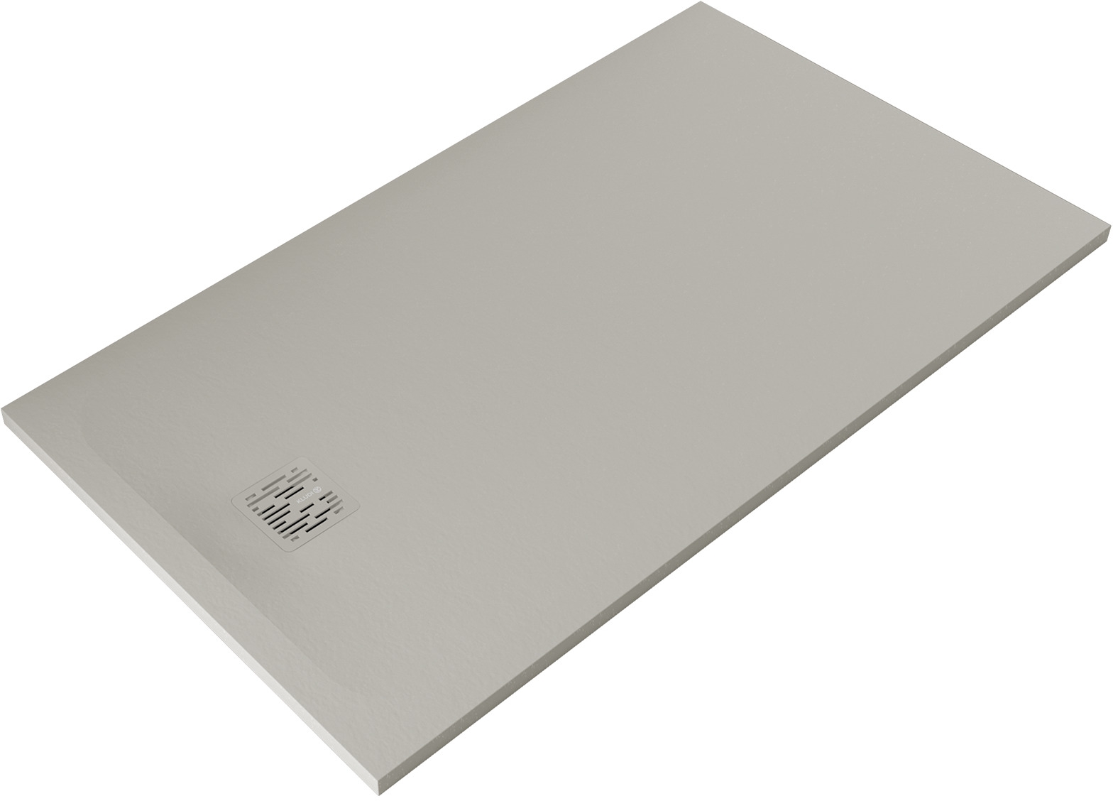 Kludi Terra Rechteckige Duschwanne 140x80 cm grau 08DW06O2