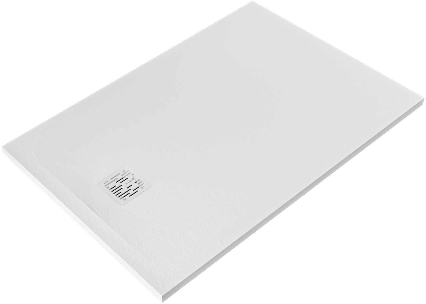 Kludi Terra Rechteckige Duschwanne 120x80 cm weiß 08DW0753