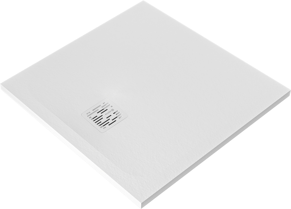 Kludi Terra Quadratische Duschwanne 80x80 cm weiß 08DW0953