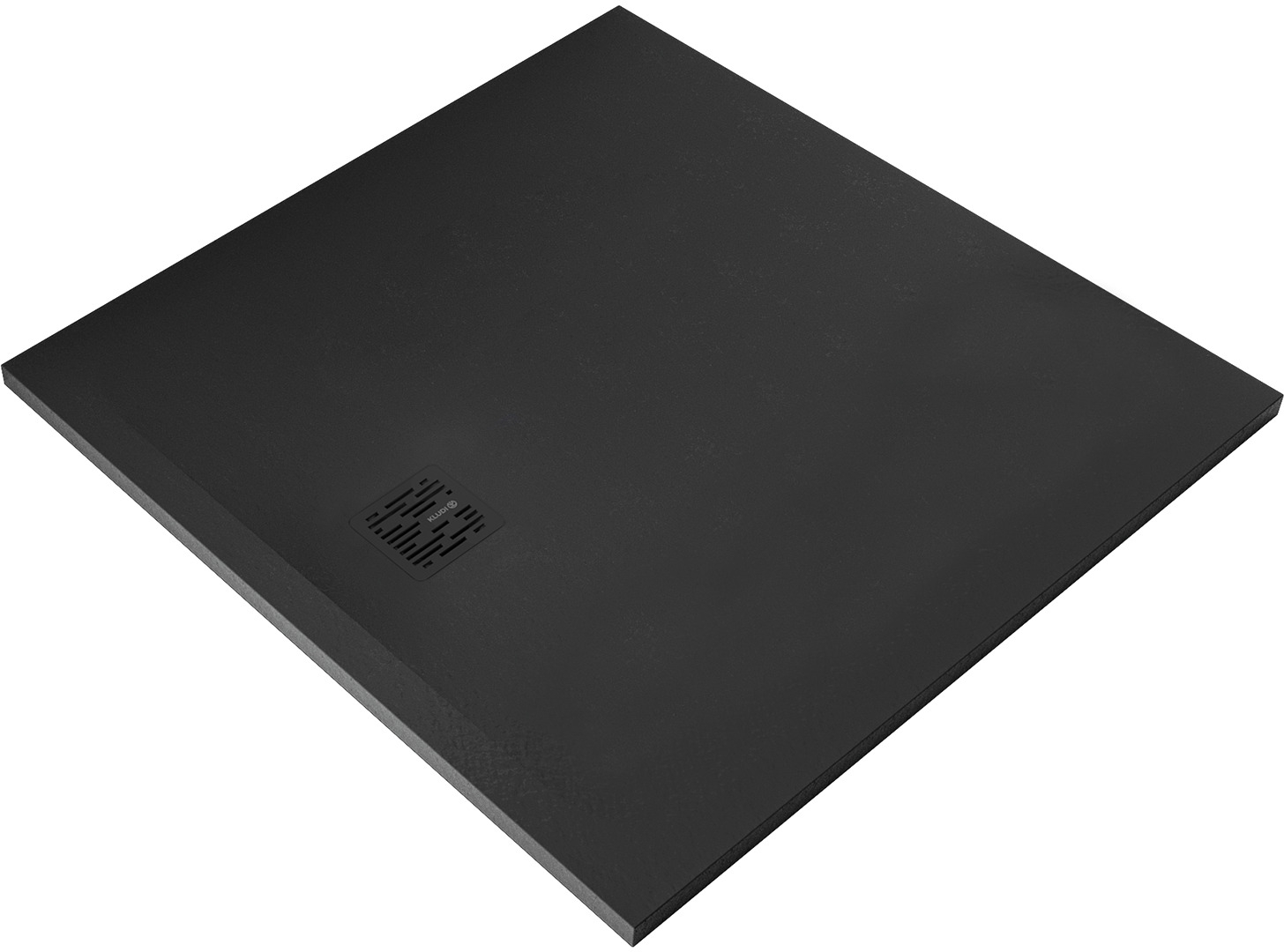 Kludi Terra Quadratische Duschwanne 100x100 cm schwarz 08DW1839