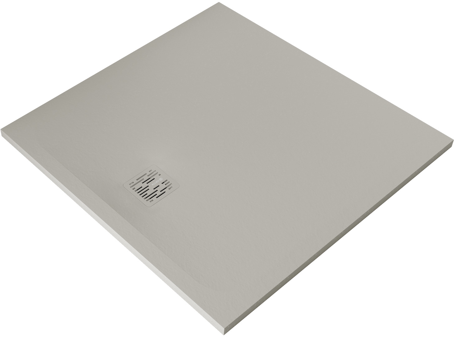 Kludi Terra Quadratische Duschwanne 100x100 cm grau 08DW18O2