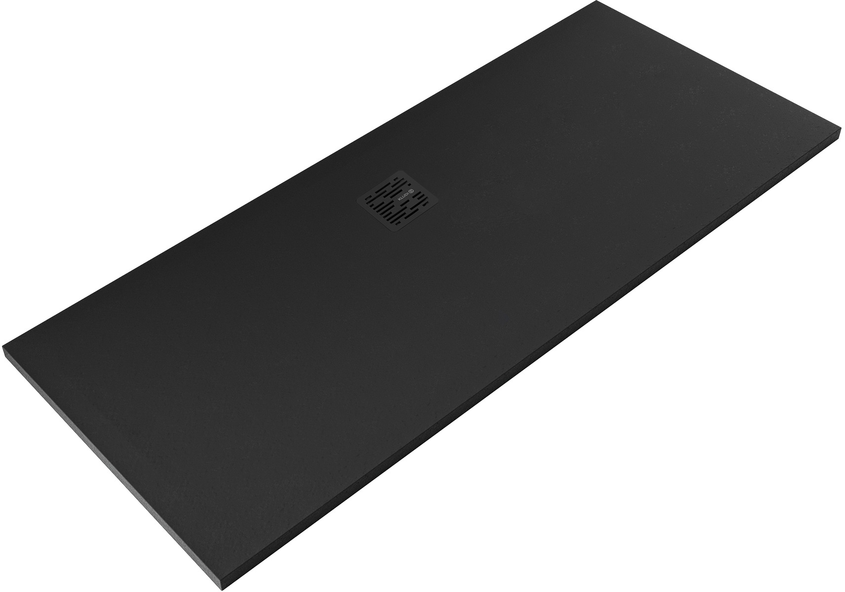 Kludi Terra Rechteckige Duschwanne 170x70 cm schwarz 08DW1939