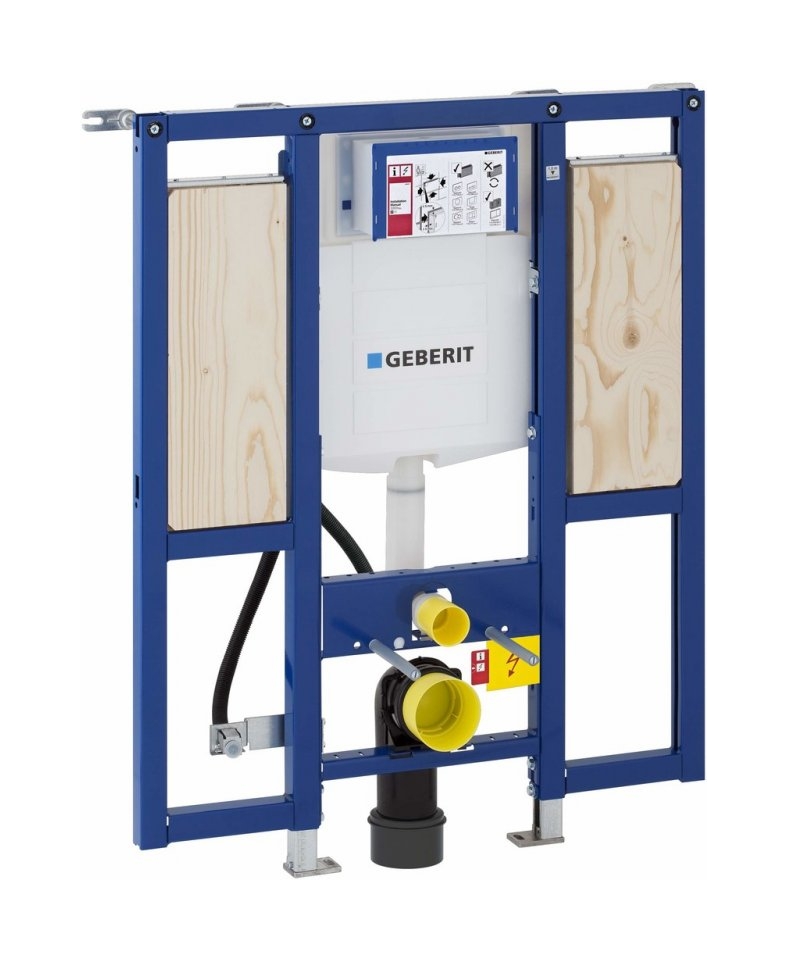 Geberit Duofix Unterputzrahmen in der hängenden Schüssel für Behinderte 111.375.00.6