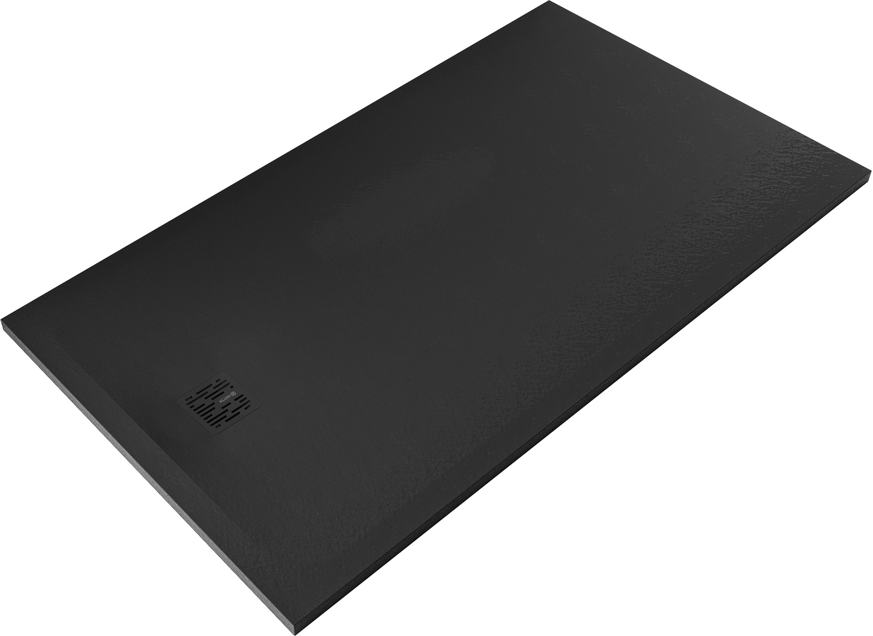 Kludi Terra Rechteckige Duschwanne 160x90 cm schwarz 09DW0539