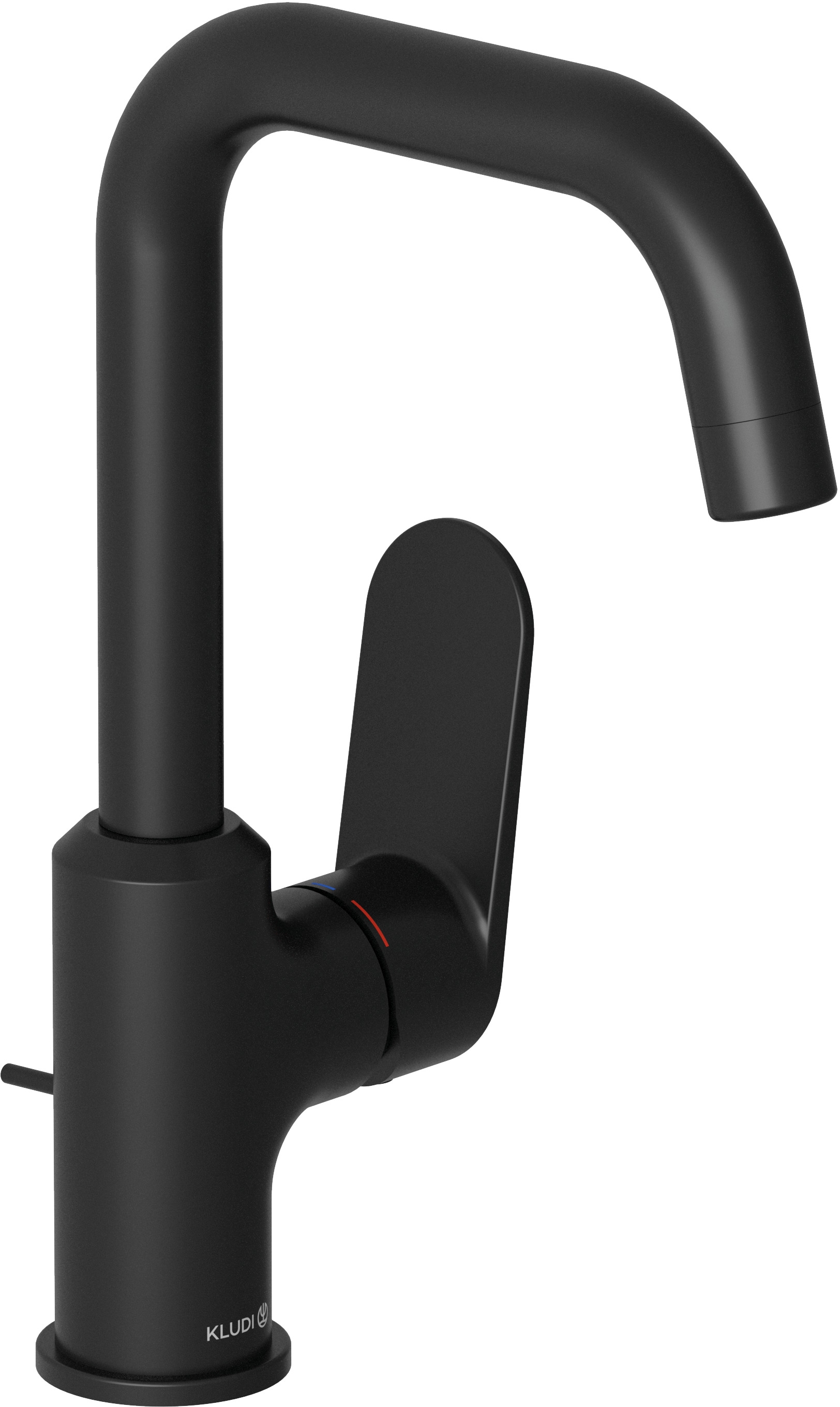 Kludi X1 Waschtischarmatur Stehend schwarz 320273975