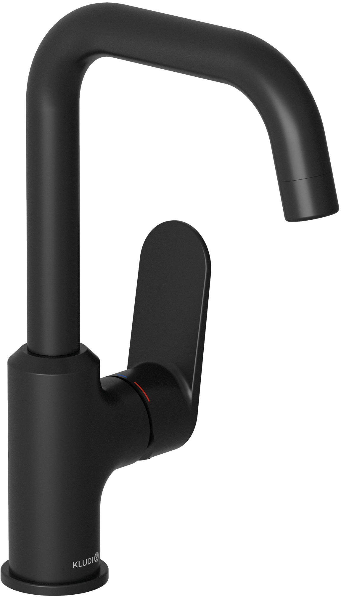 Kludi X1 Waschtischarmatur Stehend schwarz 320283975
