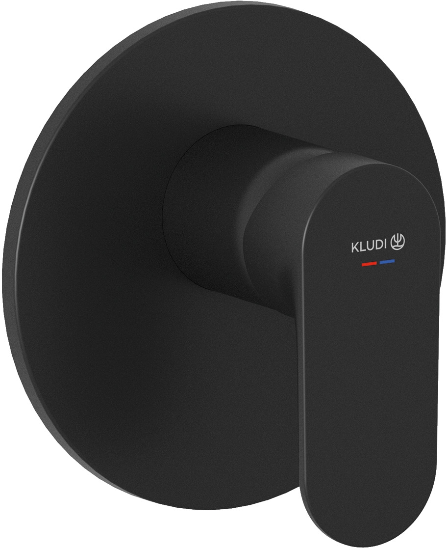 Kludi X1 Duschbatterie Unterputz schwarz 327553975