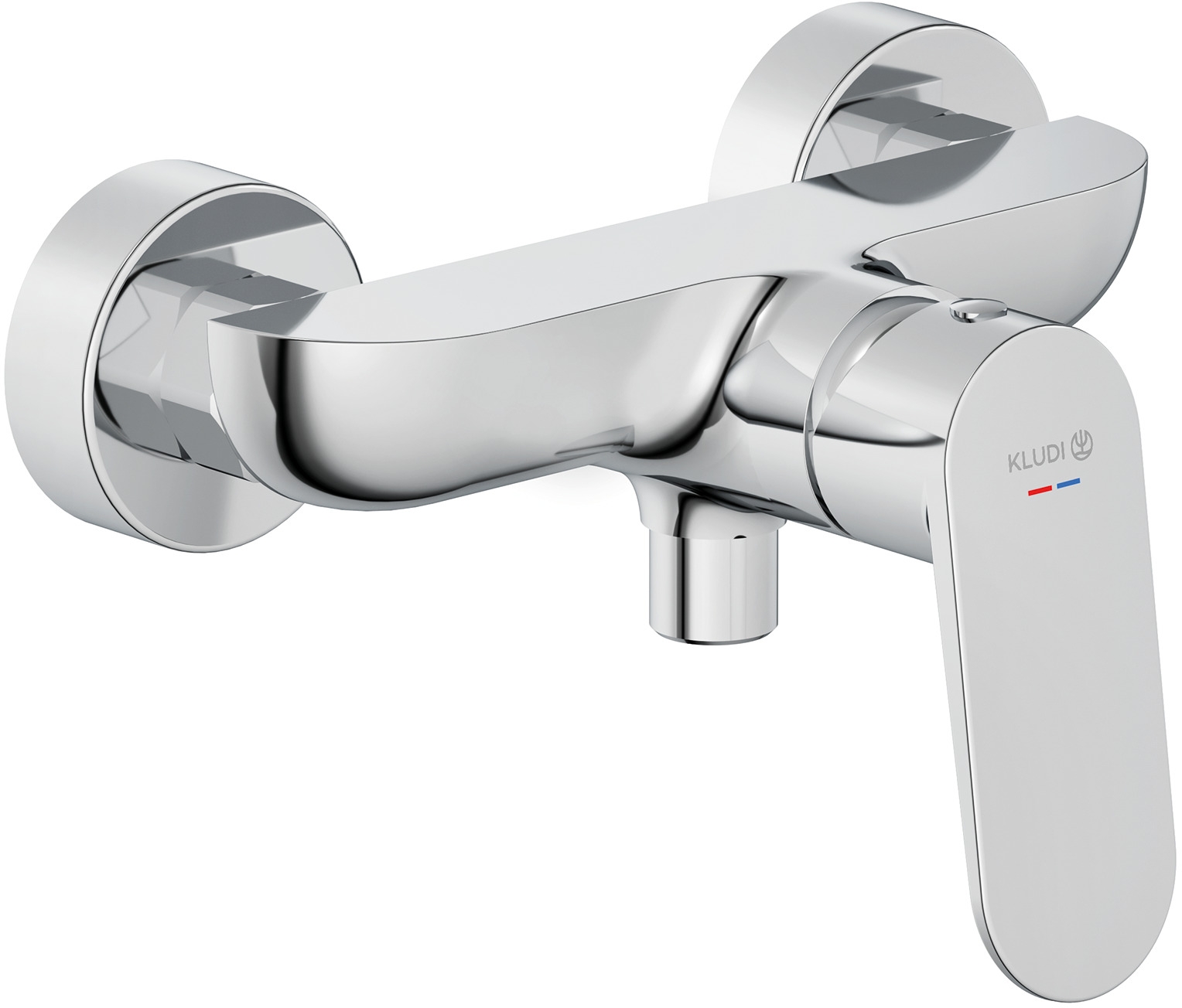 Kludi X1 Duschbatterie Wandmontage chrom 328310575
