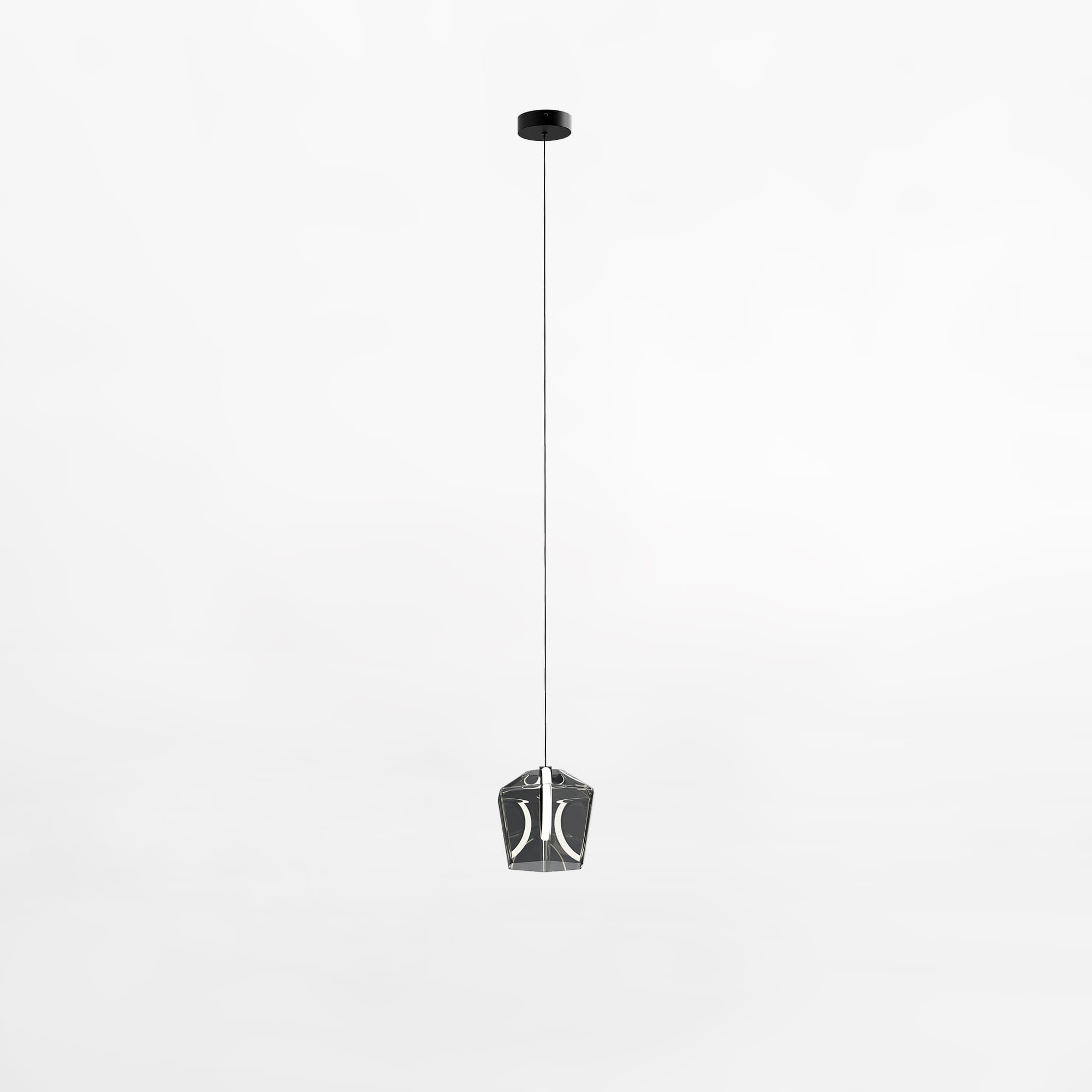 Zuma Line Colore Pendelleuchte 1x6 W schwarz MD3350-1BL/S