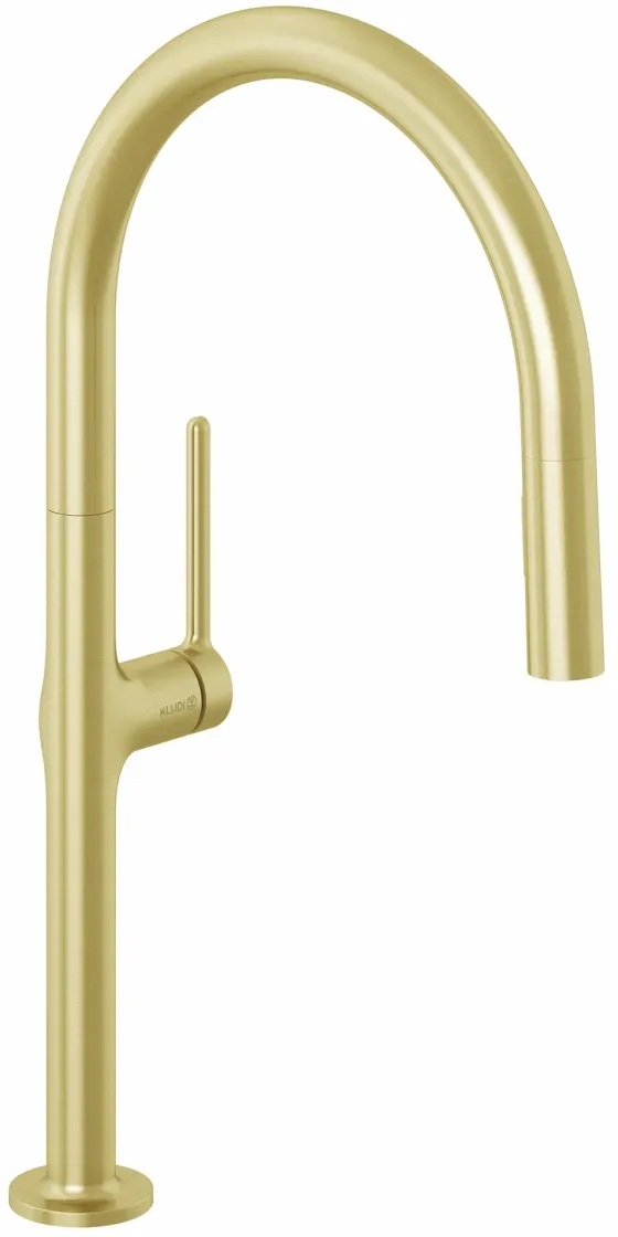 Kludi Reef Küchenarmatur Stehend gold/altgold 50851N075