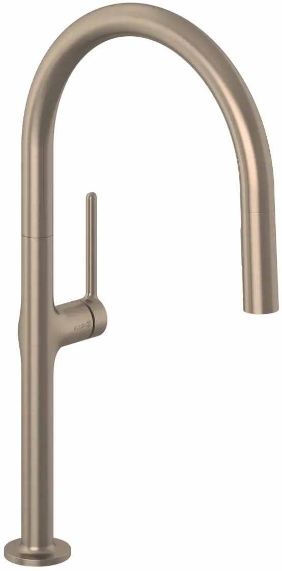 Kludi Reef Küchenarmatur Stehend braun 50851N175