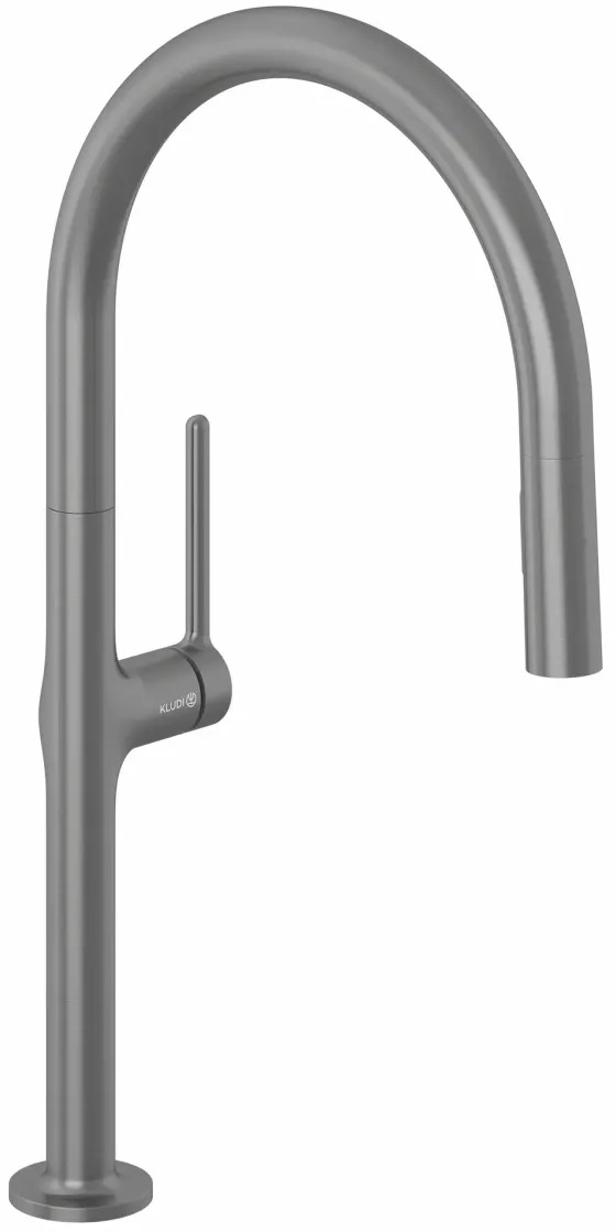 Kludi Reef Küchenarmatur Stehend schwarz 50851N275