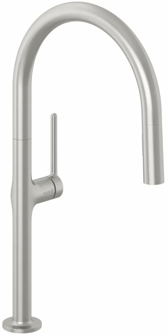 Kludi Reef Küchenarmatur Stehend nickel 50851N575
