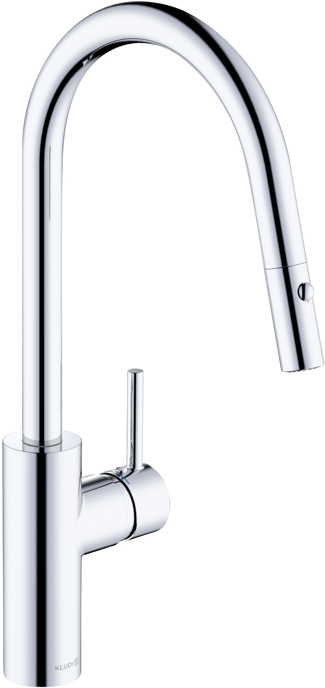 Kludi E-Go Voice Küchenarmatur Stehend chrom 423000577