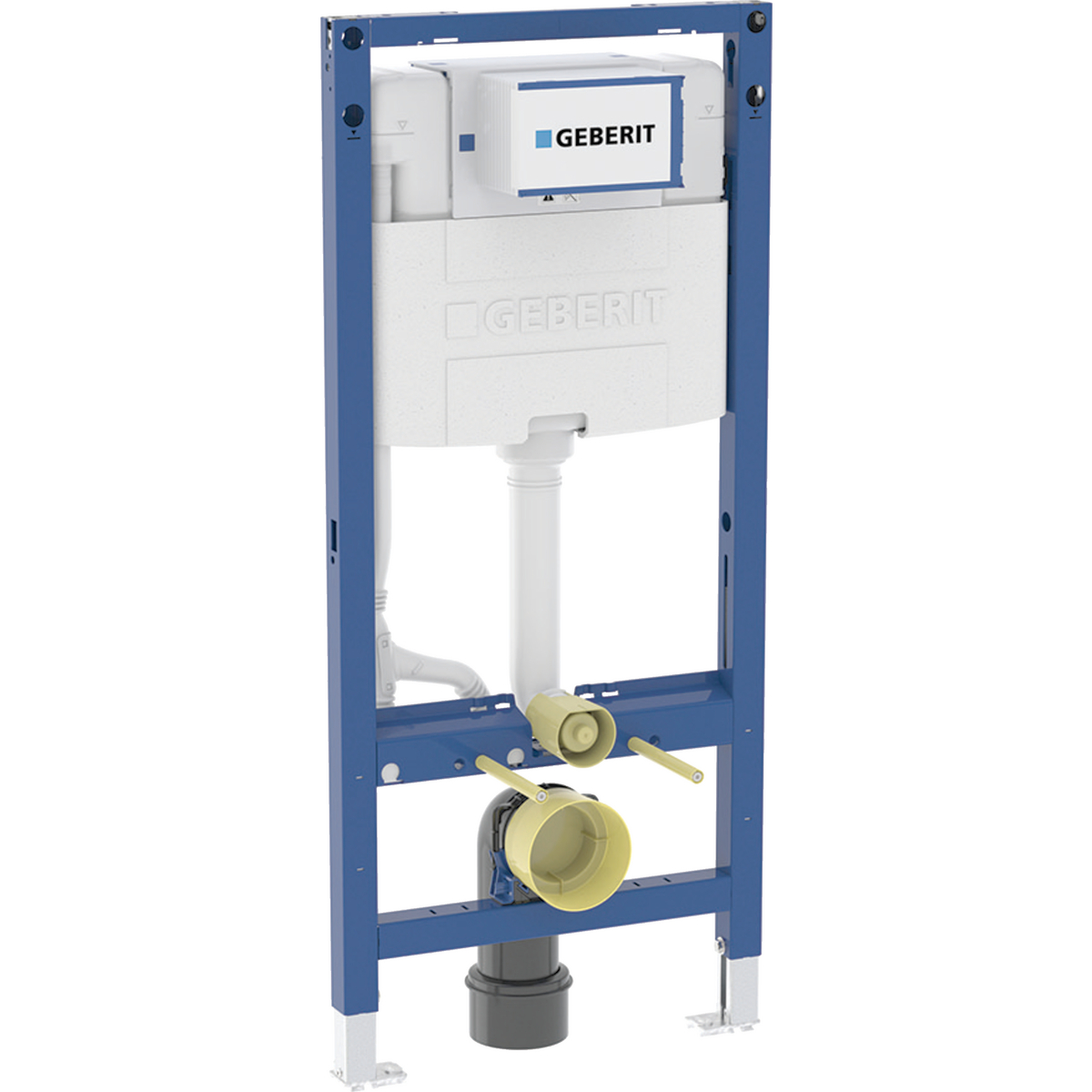 Geberit Duofix Unterputzrahmen in der hängenden Schüssel 111.060.00.2