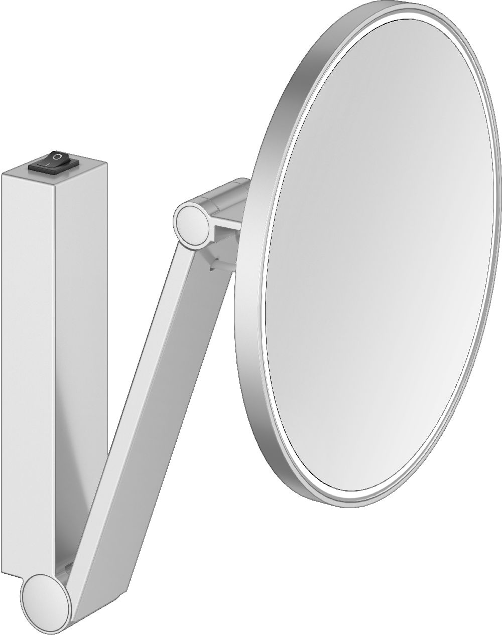 Keuco Cosmetic mirrors Kosmetikspiegel 21.2x31.8 cm rund mit Beleuchtung 17612179004