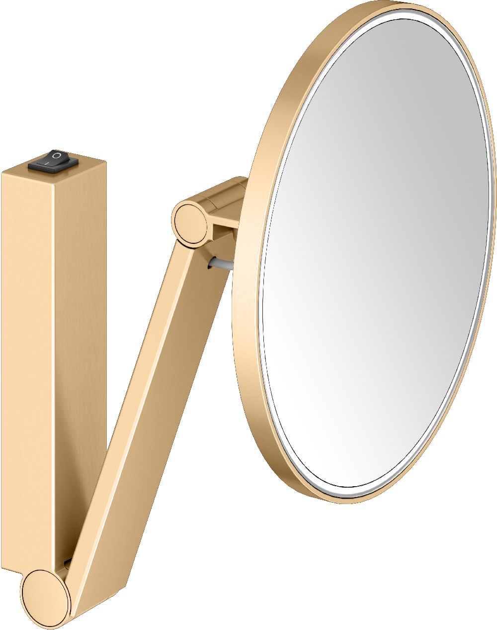 Keuco Cosmetic mirrors Kosmetikspiegel 21.2x31.8 cm rund mit Beleuchtung 17612259004