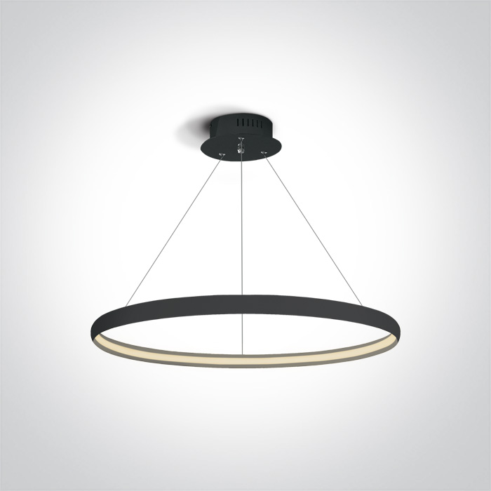 One Light Dolcedo Pendelleuchte 1x19 W schwarz 63048/B