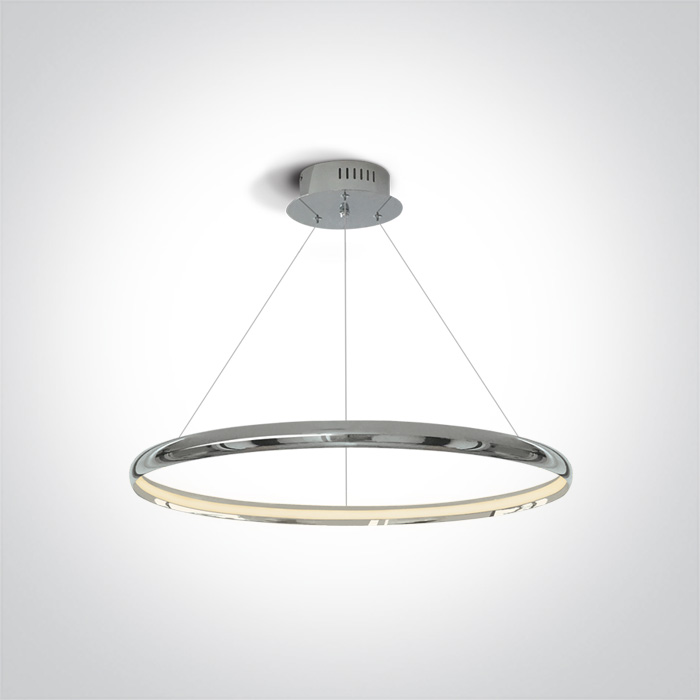 One Light Dolcedo Pendelleuchte 1x19 W chrom 63048/C