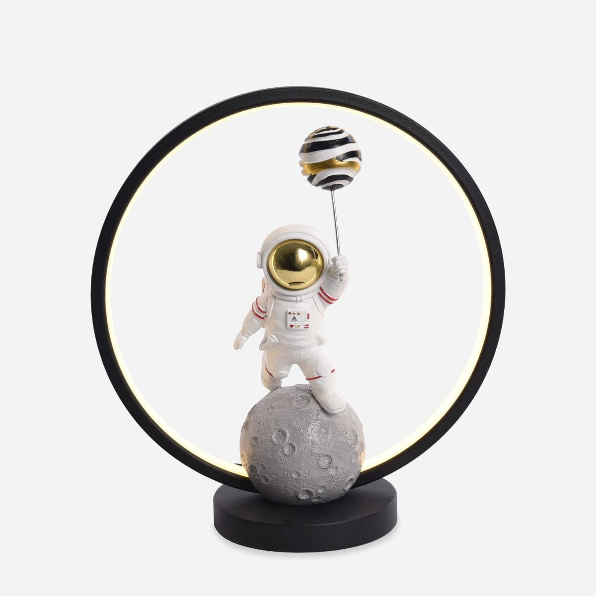 Zuma Line Astronauta Nachtleuchte 1x4 W weiß-schwarz-gold EX04F307U-1