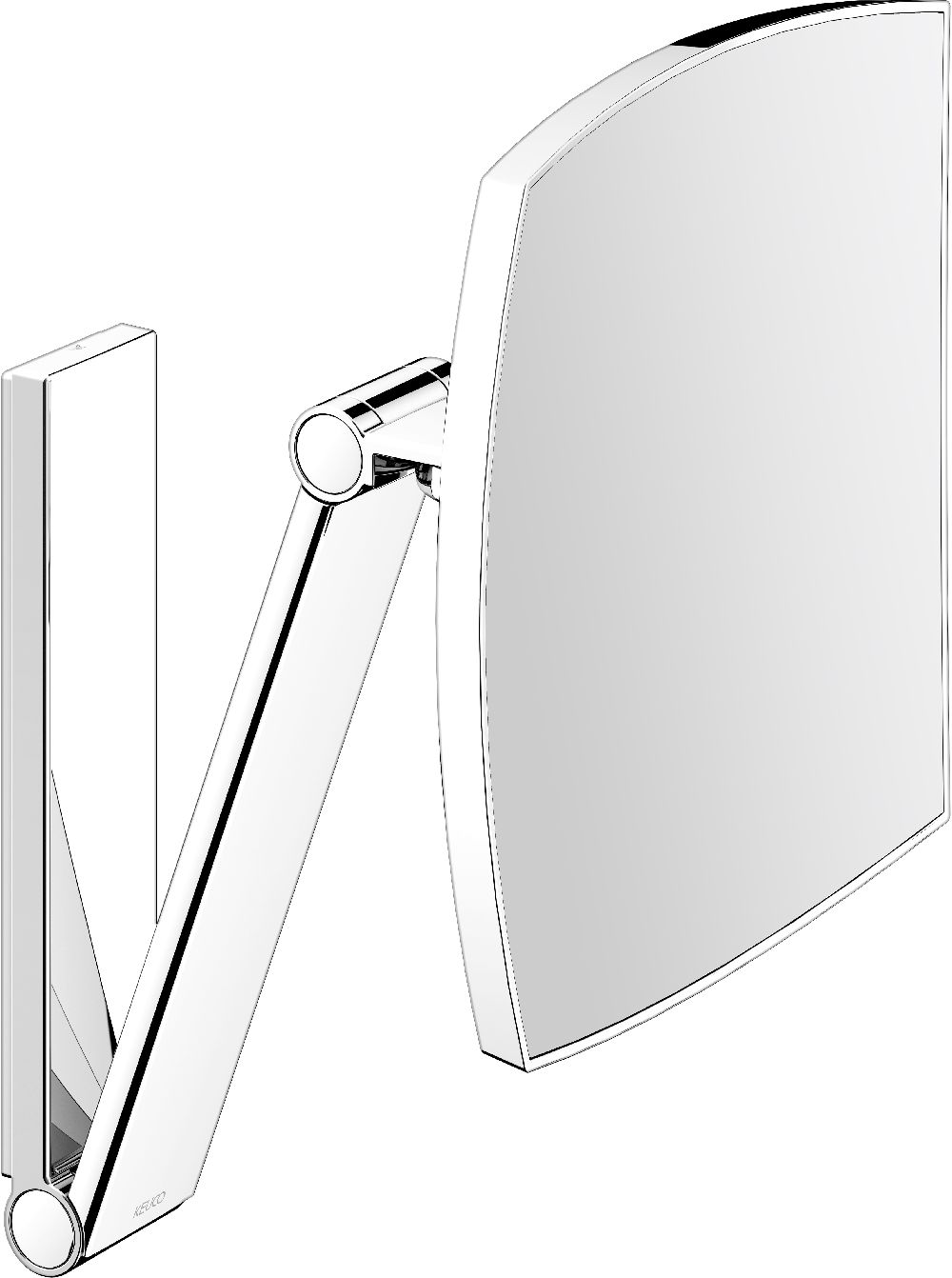 Keuco Cosmetic mirrors Kosmetikspiegel 20x30.8 cm rechteckig chrom 17613130000