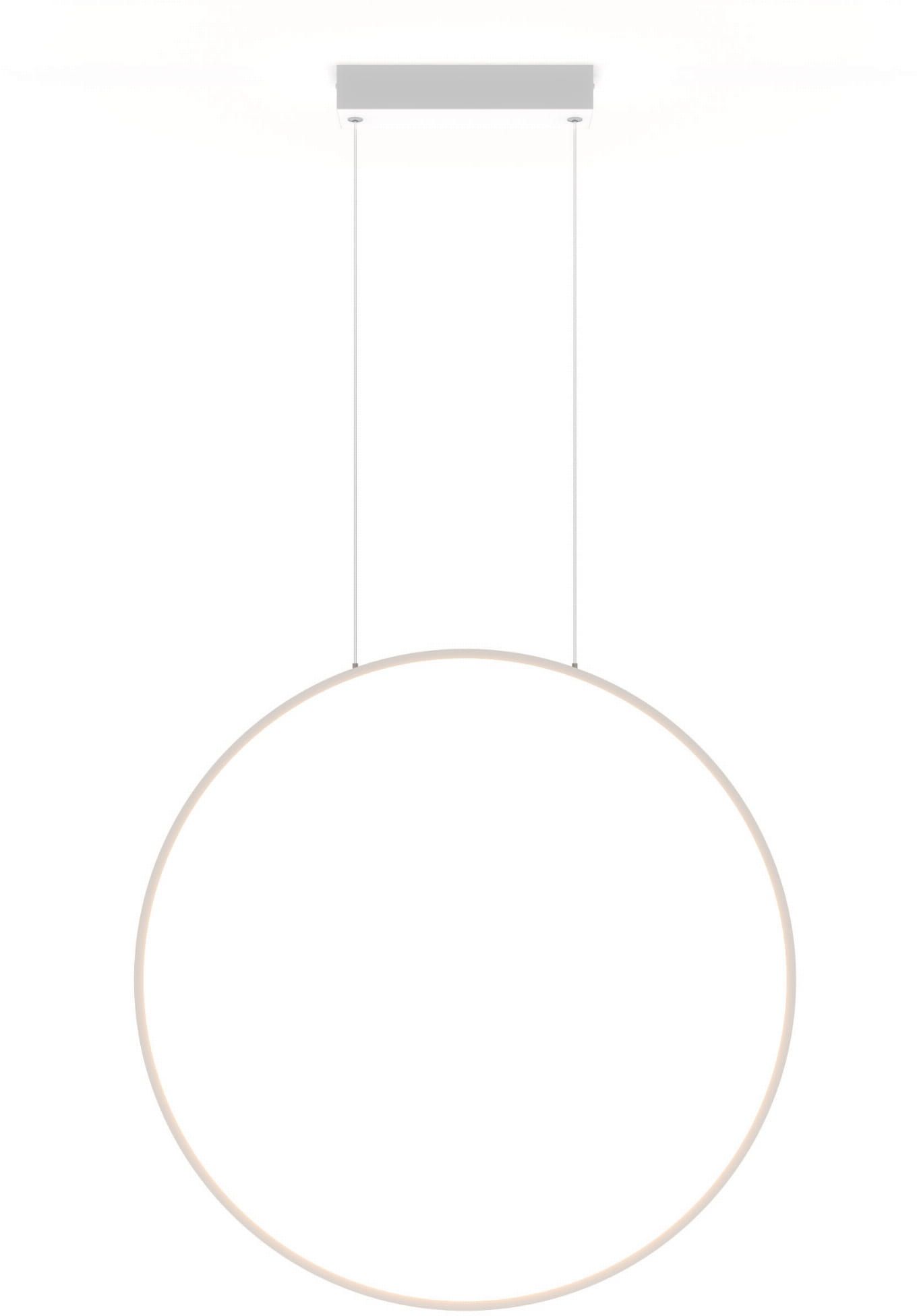 Light Prestige Mirror Pendelleuchte 1x47 W weiß LP-999/1P L WH CCT