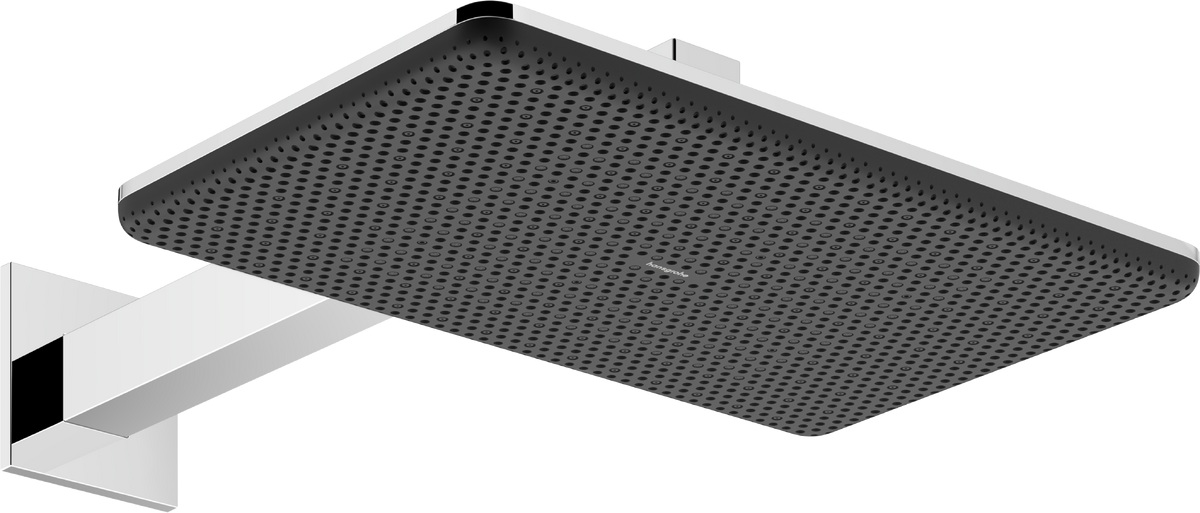 Hansgrohe Raindance Alive Q Kopfbrause mit Arm 34.3x21.4 cm rechteckig chrom 24551000