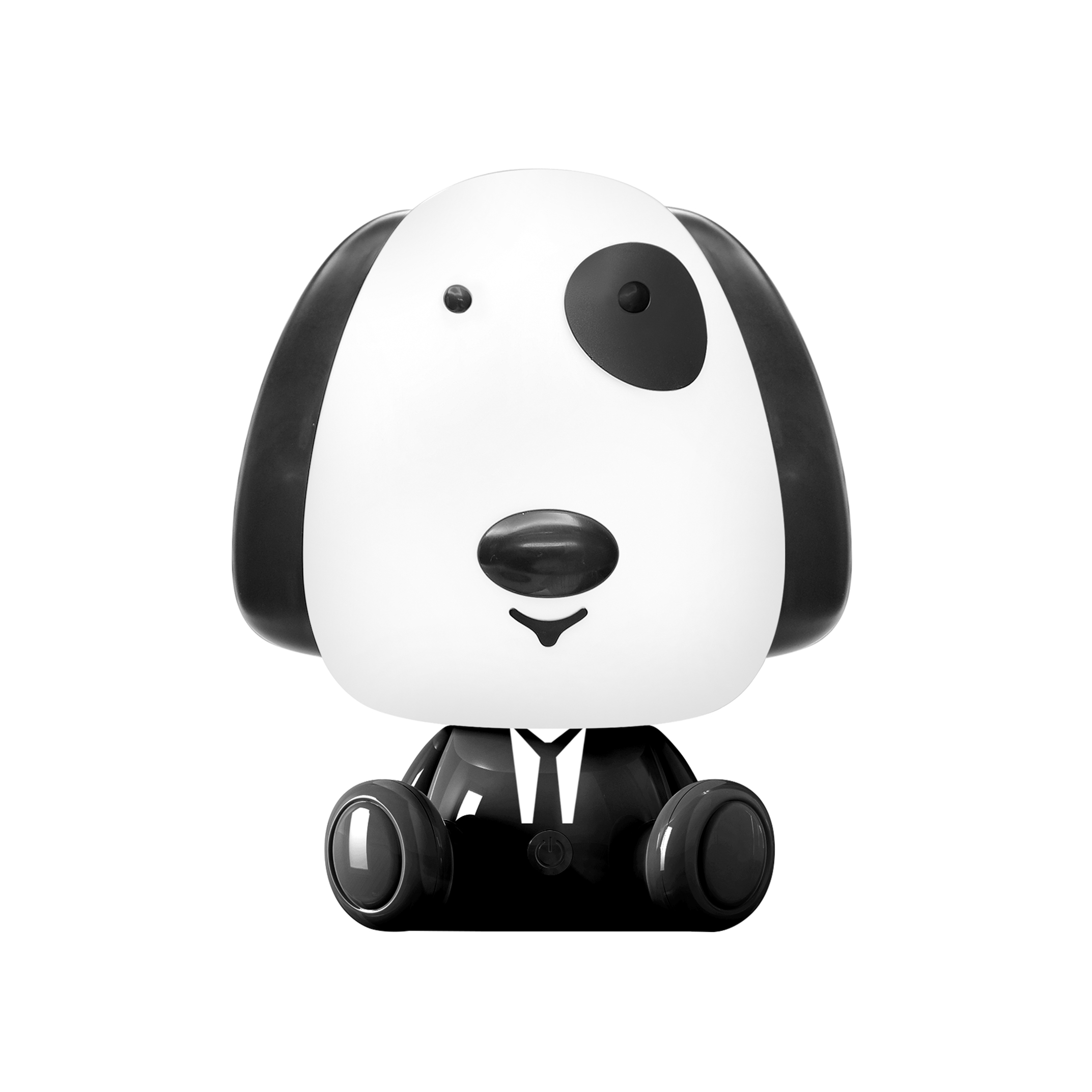 Zuma Line Pies Nachtlampe für Kinder 1x3 W weiß-schwarz KDR-606-BL