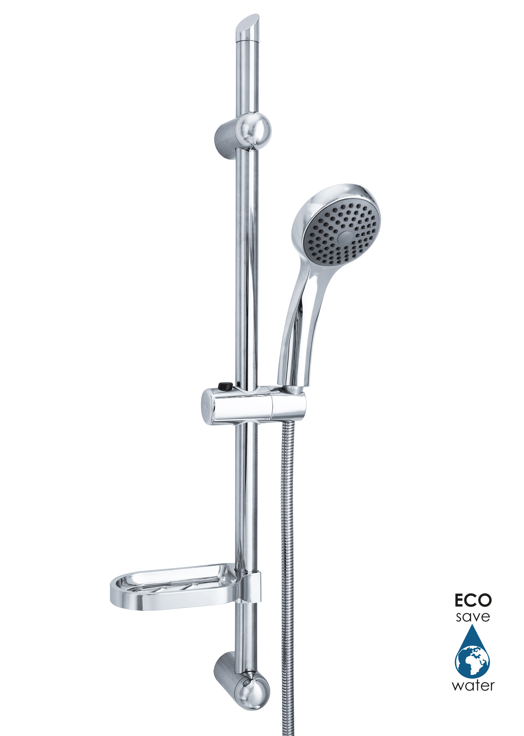 Hyggli Eco Duschset Wandmontage chrom 14-125