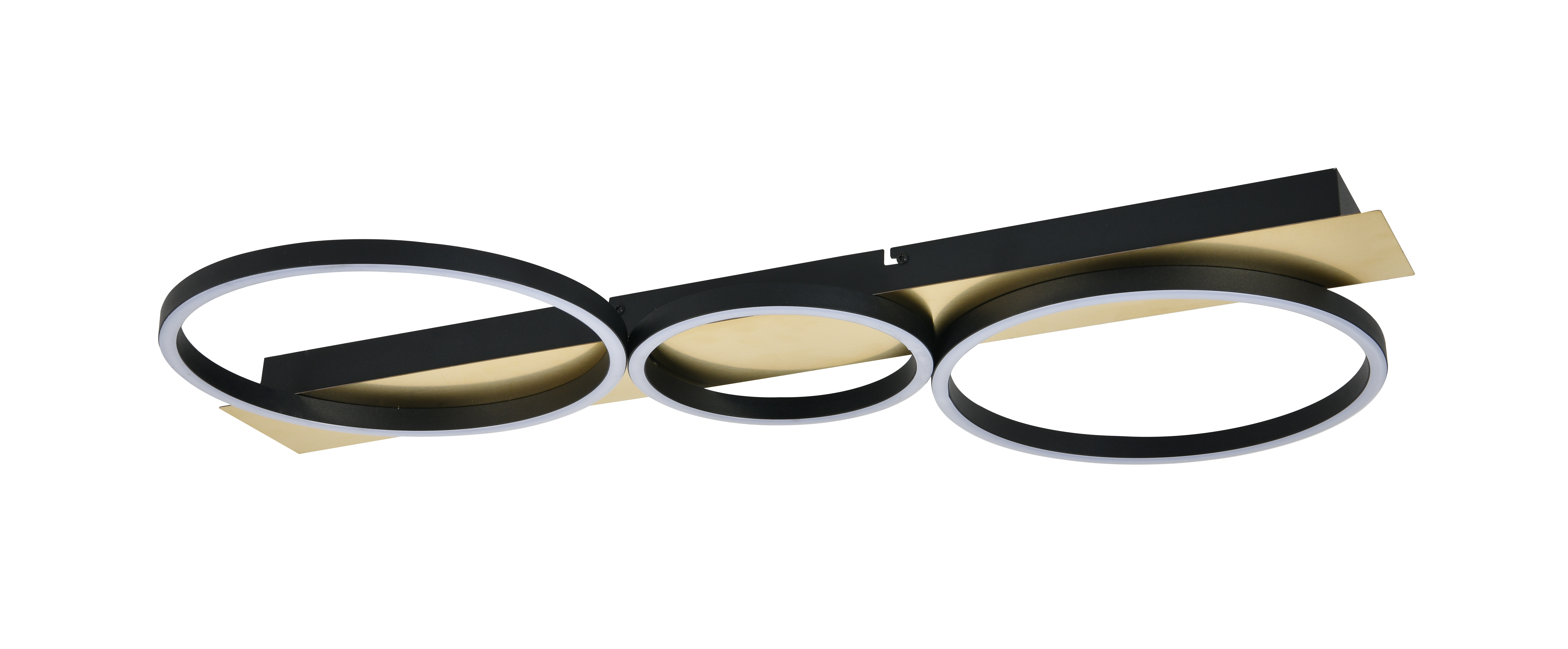 Zuma Line Primo Deckenlampe 1x33 W schwarz-gold CL231204-3BK+GD