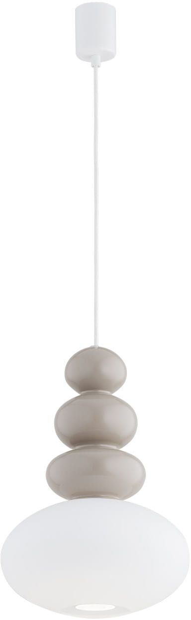 Argon Diego Pendelleuchte 1x5 W opal-beige 8819