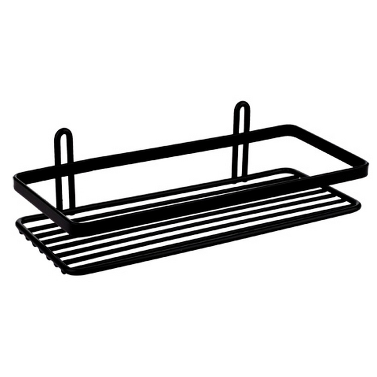 Duschy Satina Duschregal 25 cm schwarz 581-20