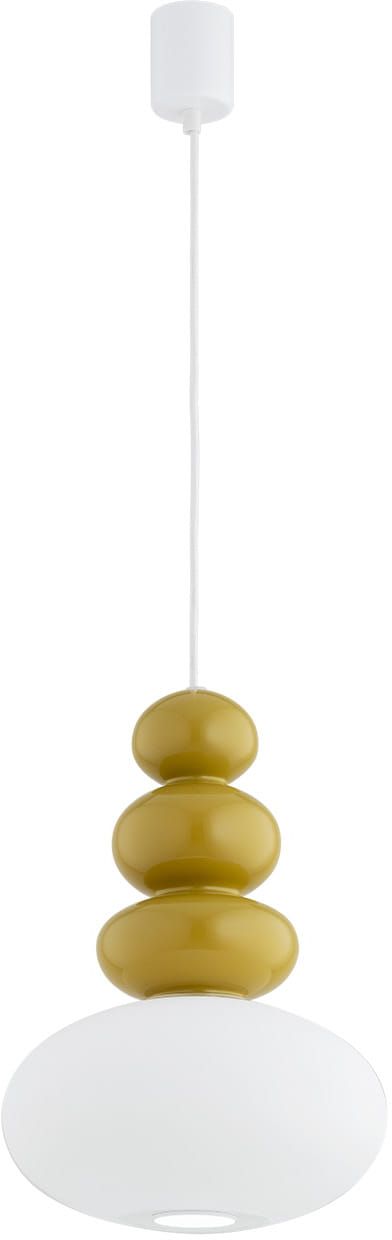 Argon Diego Pendelleuchte 1x5 W opal-gelb 8821