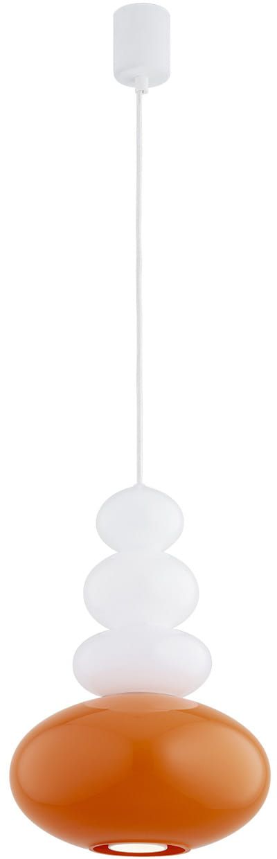 Argon Diego Pendelleuchte 1x5 W opal-orange 8822