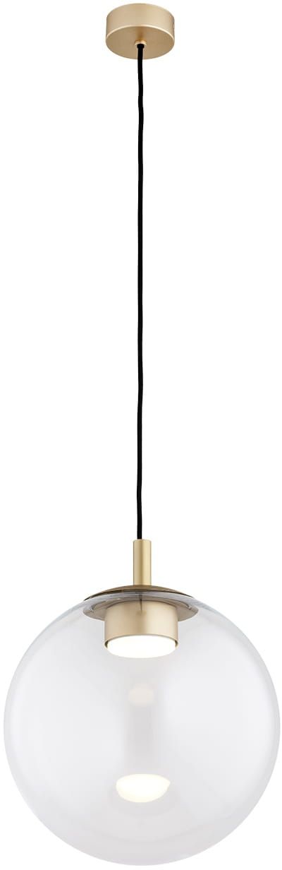 Argon Sacramento Pendelleuchte 1x12 W transparent-gold 8828