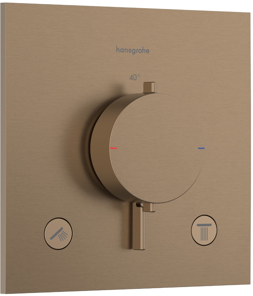 Hansgrohe Ecostat Comfort E Badewannen- und Duscharmatur Unterputz mit Thermostat || 33711140