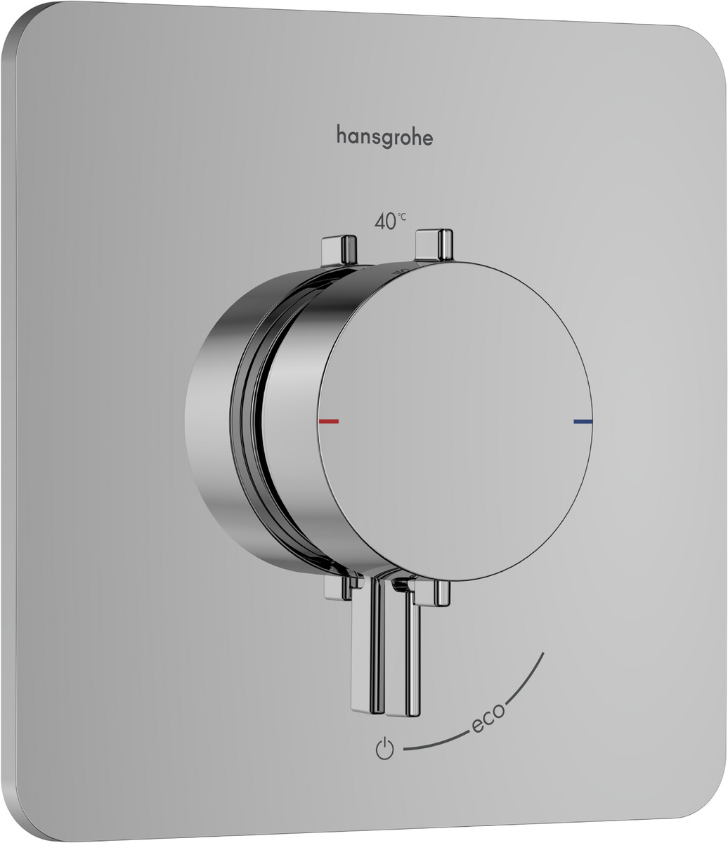 Hansgrohe Ecostat Comfort Q Duschbatterie Unterputz mit Thermostat chrom 33712000