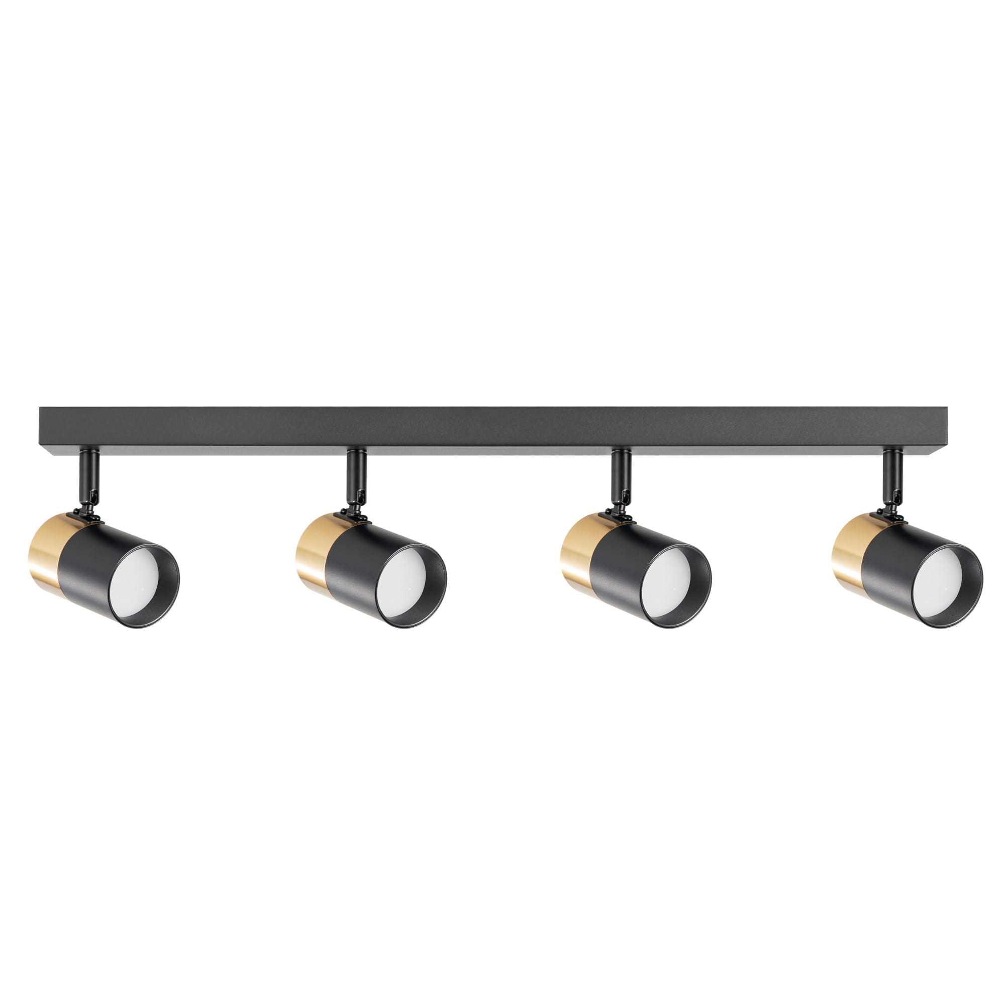 Zuma Line Fori Deckenlampe 4x50 W schwarz-gold OB-2204BD-4-BK