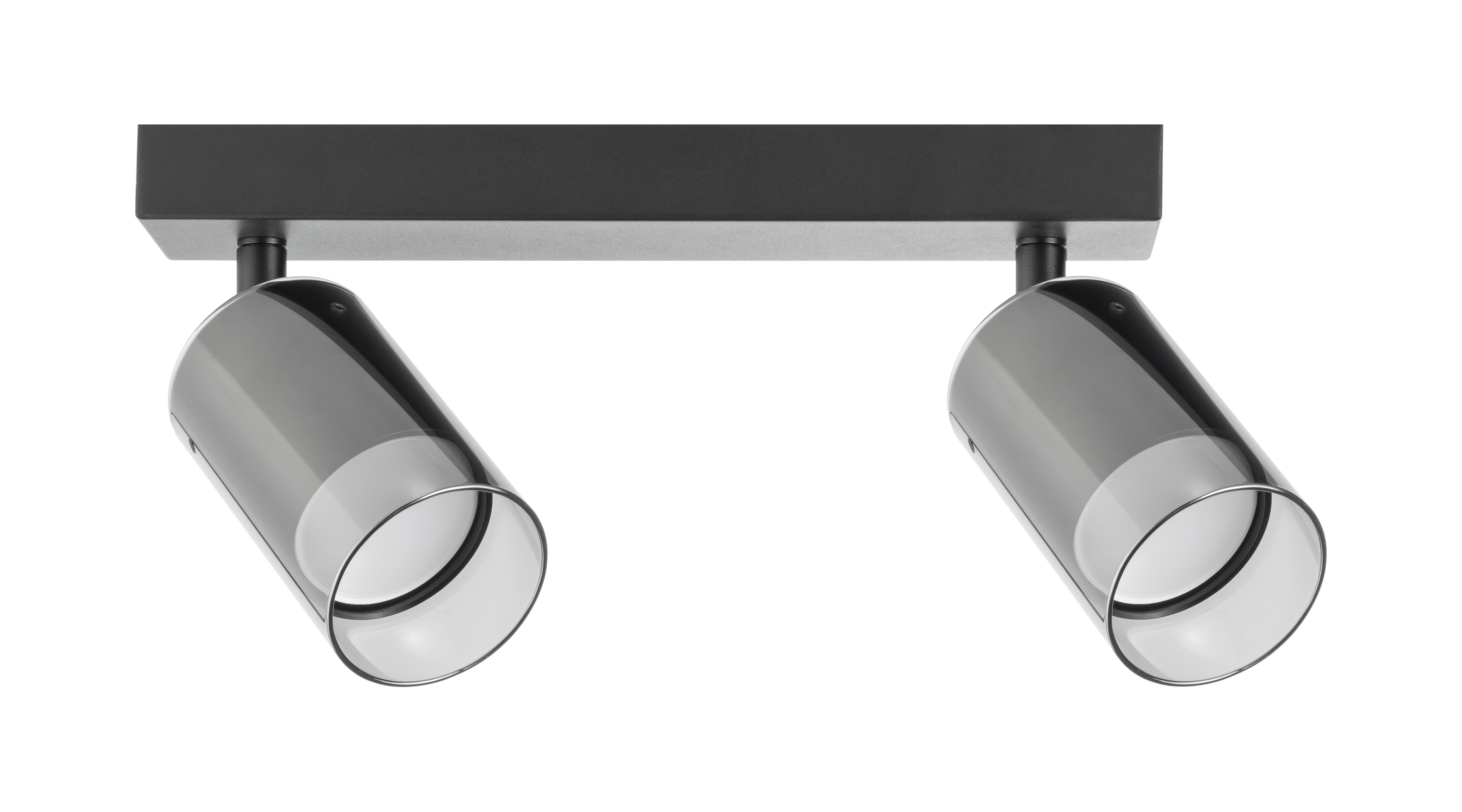 Zuma Line Ren Deckenlampe 2x50 W schwarz-grau OB-2211BD-2-BK