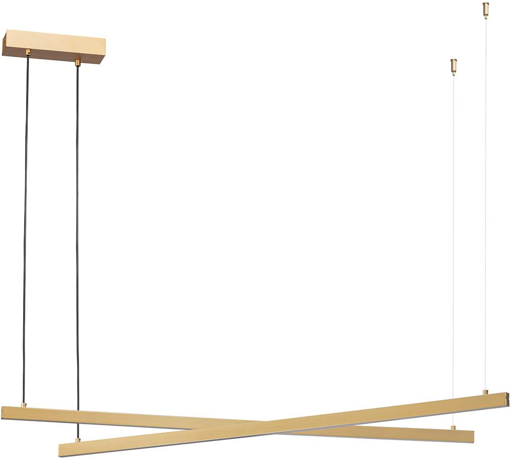 Argon Miami Pendelleuchte 2x74 W gold 8839