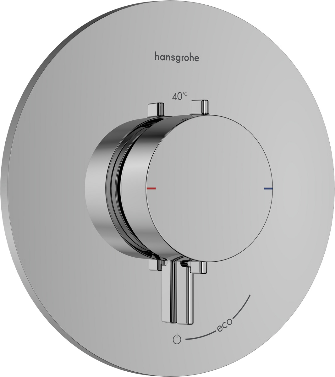 Hansgrohe Ecostat Comfort S Duschbatterie Unterputz mit Thermostat chrom 33714000