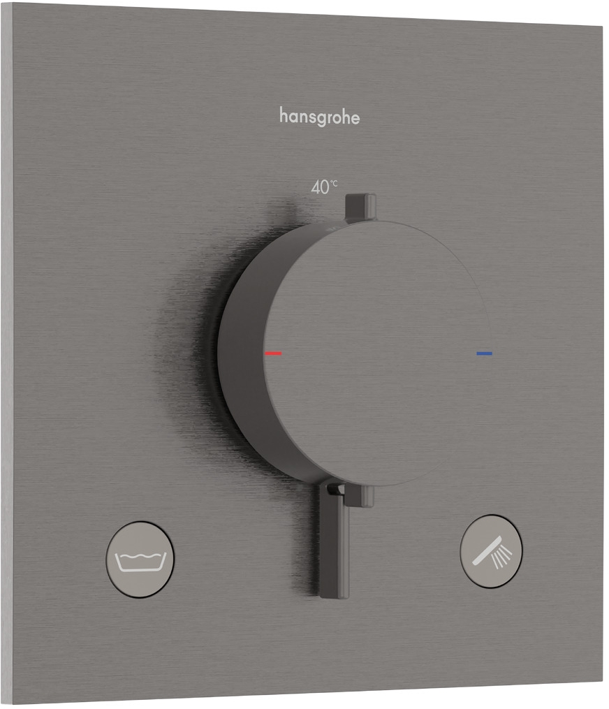 Hansgrohe Ecostat Comfort E Badewannen- und Duscharmatur Unterputz mit Thermostat || 33716340